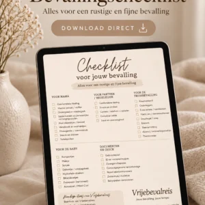 Checklist voor jouw bevalling